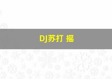 DJ苏打 摇